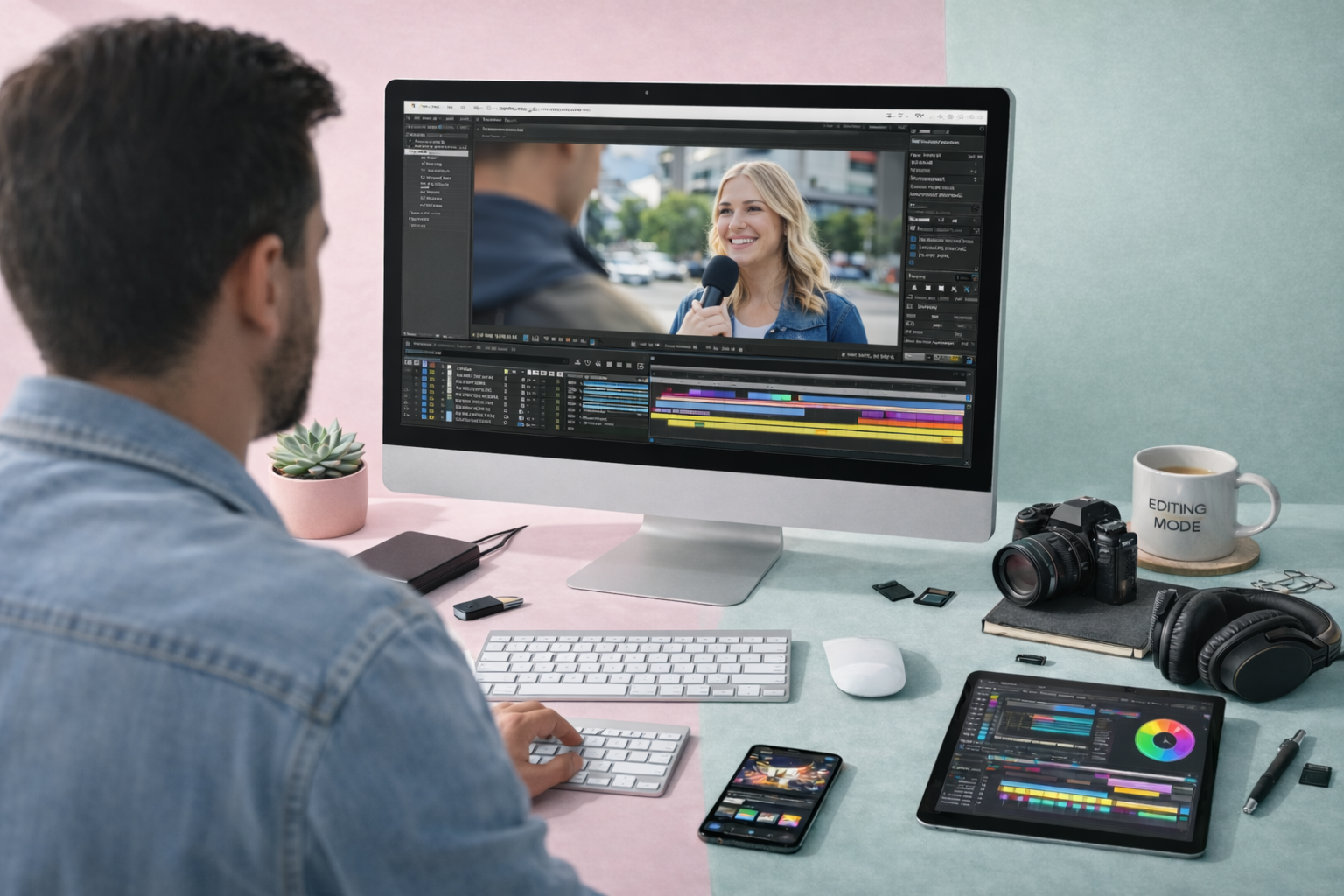 video editing image